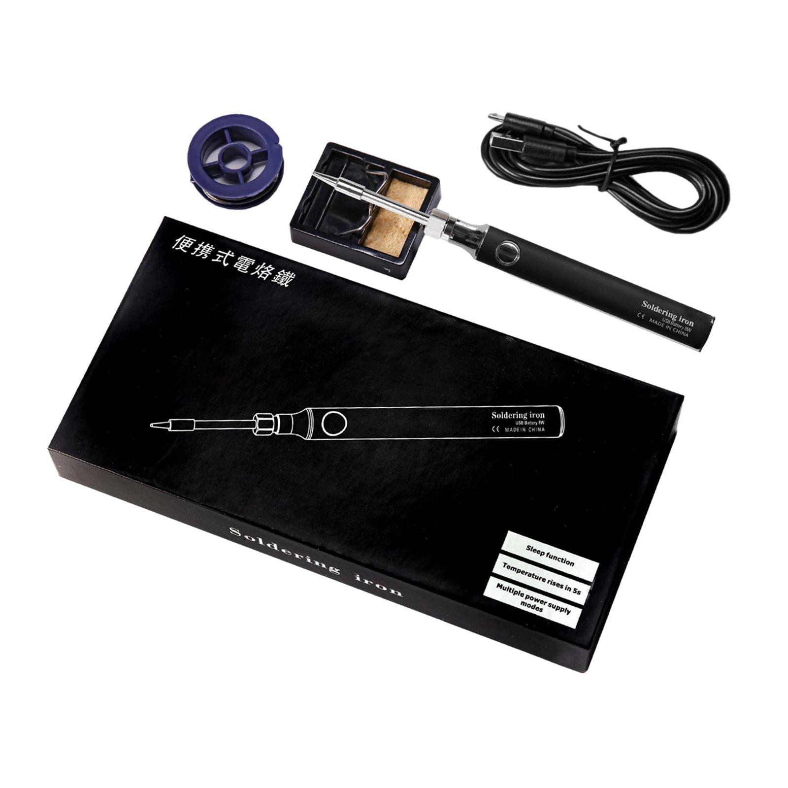 Electronics Repair Hobby - Kit Saldatore Elettronico Ricaricabile USB, Strumento