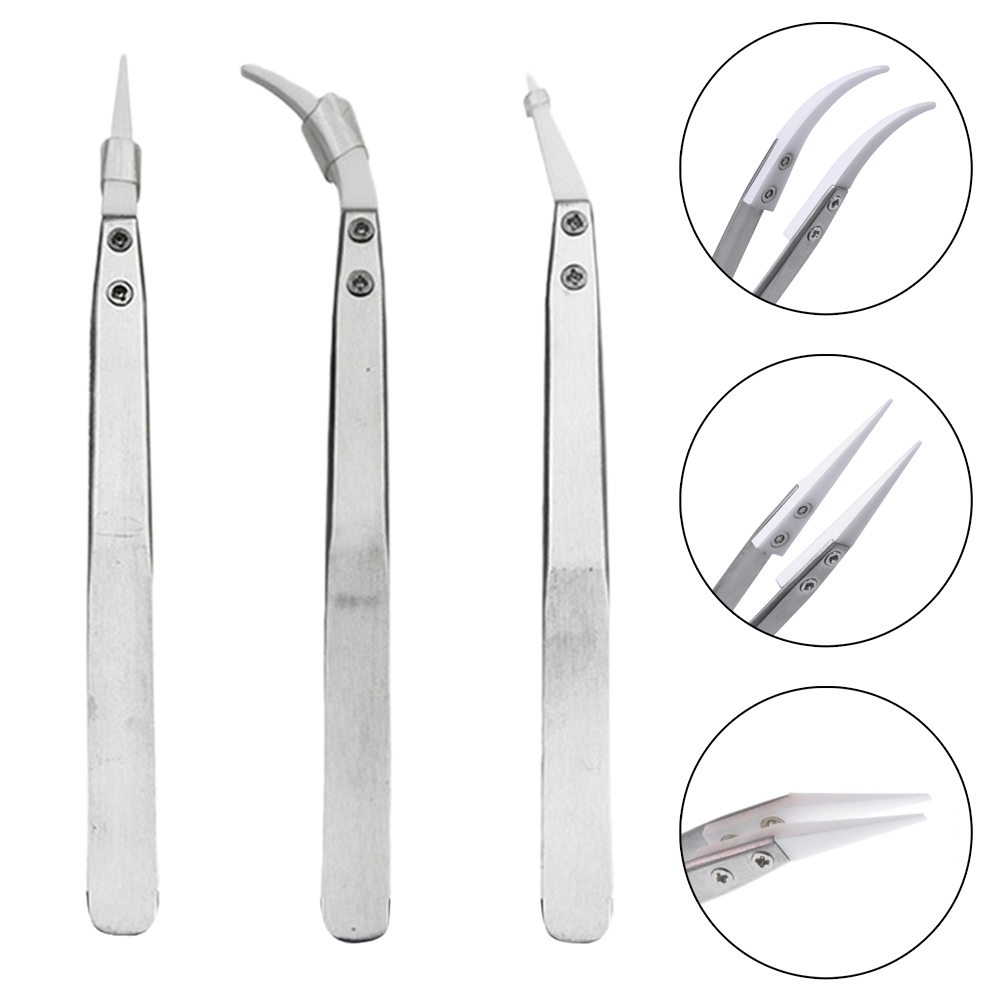 3 pezzi di pinzette isolate co - Electronics Repair Hobby recensione e prezzo