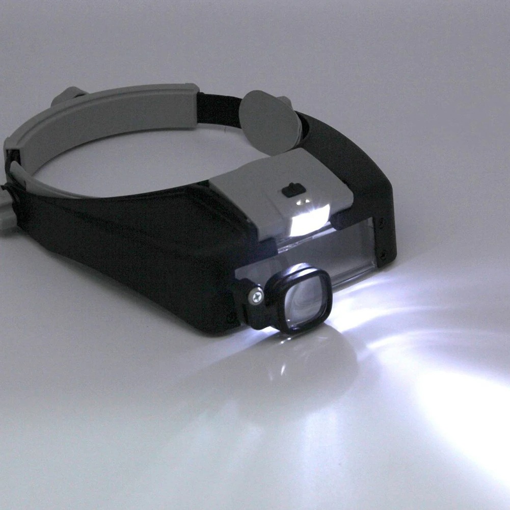 Occhiali Ingrandenti LED con S - Electronics Repair Hobby recensione e prezzo
